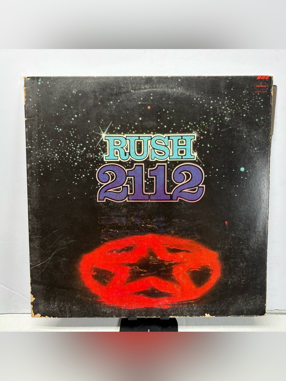 Rush 2112 Vinyl Record 1976 Mercury Records SRM-1-1079 Masterdisk